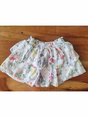 Mini Boden Fairytale/ Flower Fairy Tiered Ruffle Skirt Girl 5-6Y
